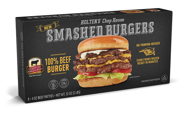 holten's chop house smashed burgers packages