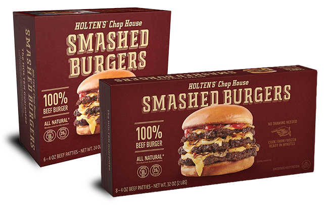 holten's chop house smashed burgers packages